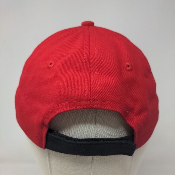 Team Penske Men's Strapback Hat Red OSFM #6 #3 Ryan Briscoe Helio Castroneves - Picture 5 of 7